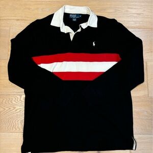 POLO BY RALPH LAUREN— Men’s long seleeve iconic rugby shirt